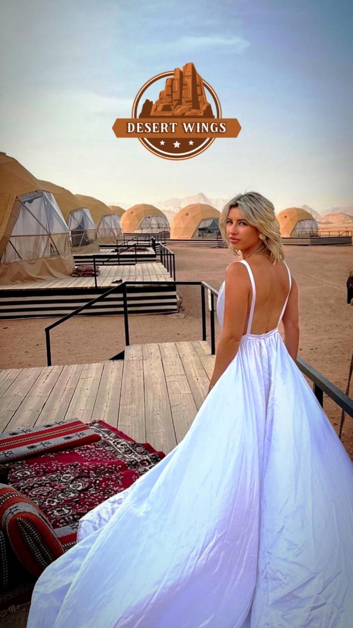 Rum Wings Bubble Luxury Camp Ουάντι Ραμ Εξωτερικό φωτογραφία