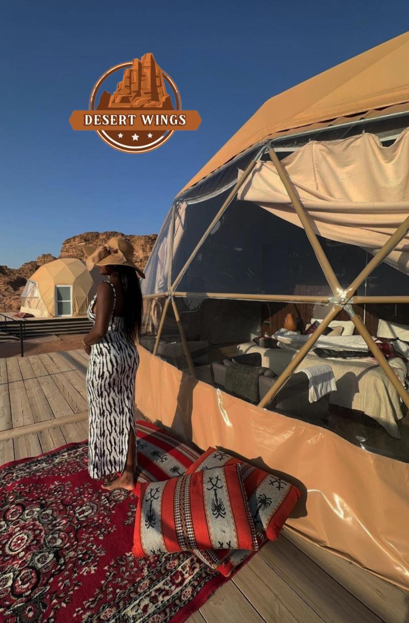 Rum Wings Bubble Luxury Camp Ουάντι Ραμ Εξωτερικό φωτογραφία