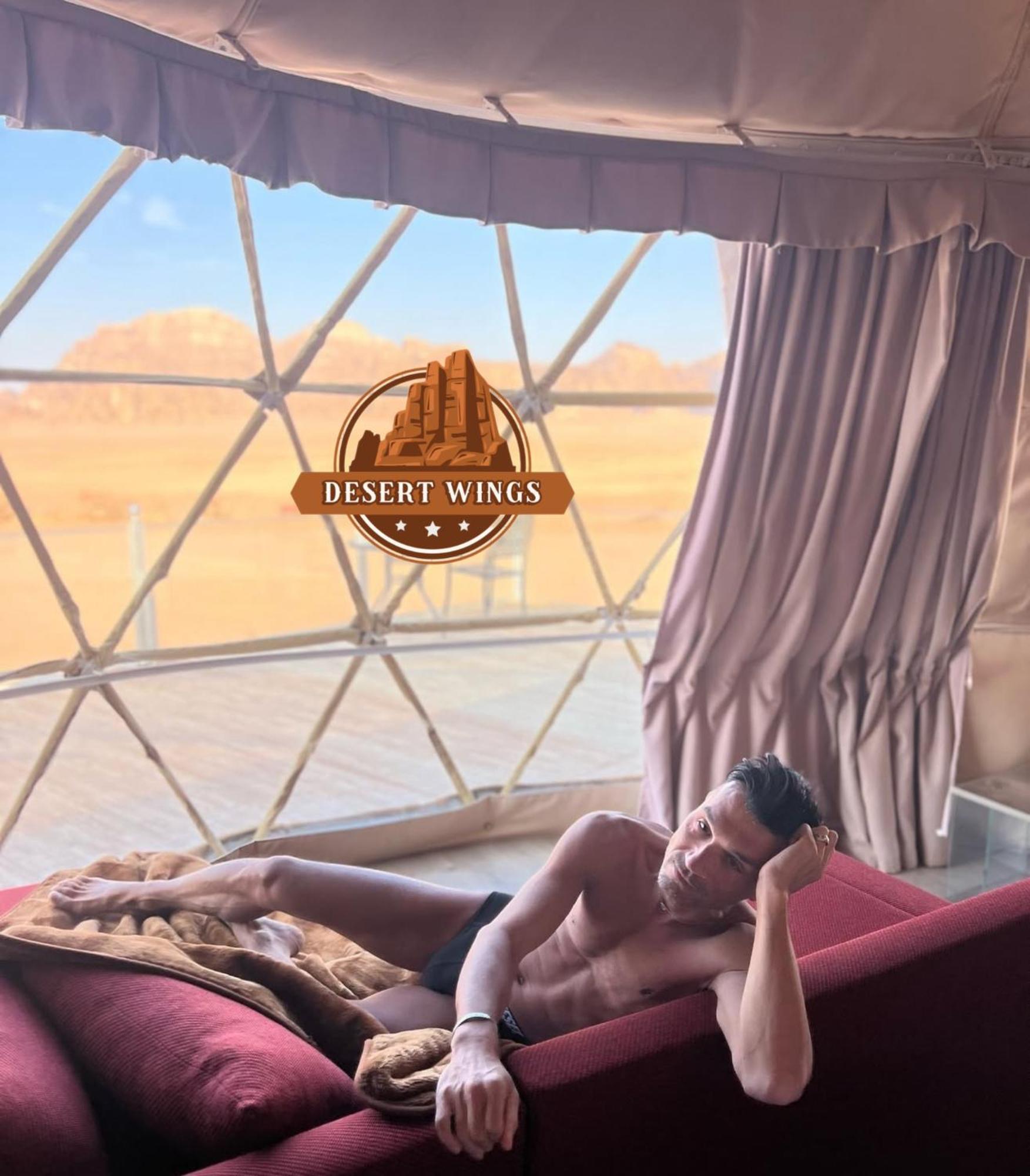 Rum Wings Bubble Luxury Camp Ουάντι Ραμ Εξωτερικό φωτογραφία