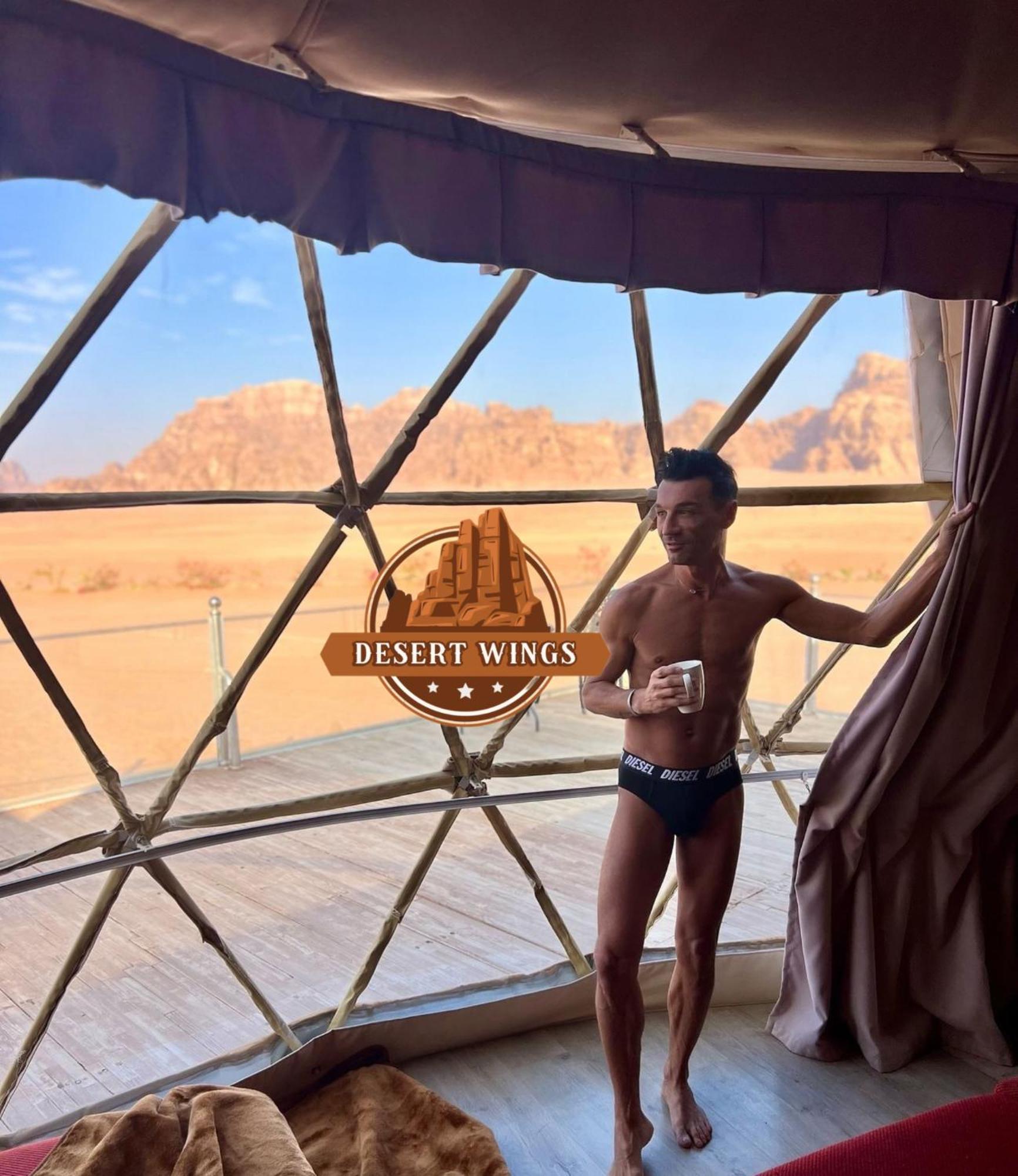 Rum Wings Bubble Luxury Camp Ουάντι Ραμ Εξωτερικό φωτογραφία