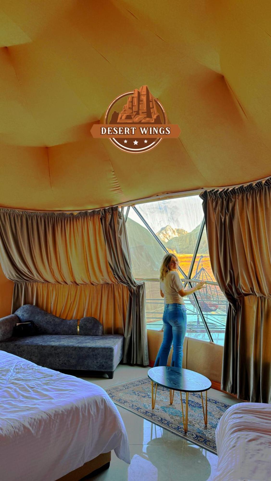 Rum Wings Bubble Luxury Camp Ουάντι Ραμ Εξωτερικό φωτογραφία