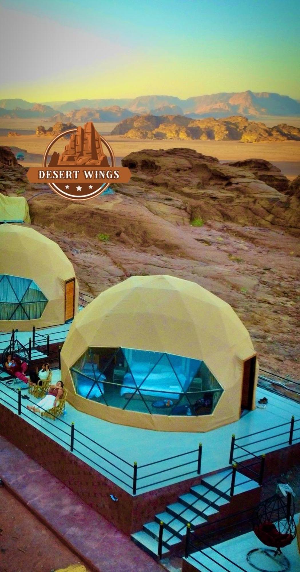 Rum Wings Bubble Luxury Camp Ουάντι Ραμ Εξωτερικό φωτογραφία